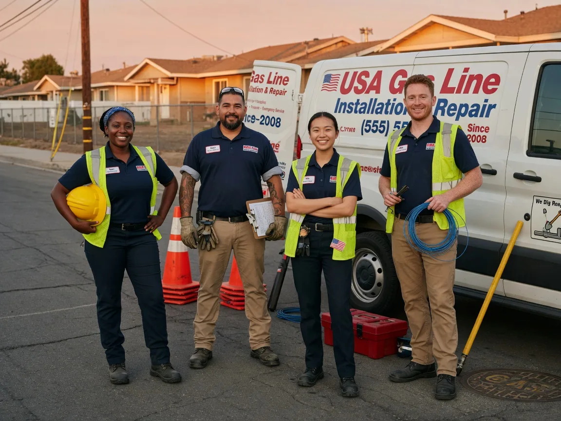 Gas Line Installation company in Tulare, SD